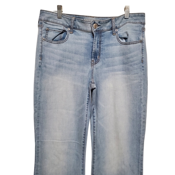 American Eagle Flare Jeans Super Stretch 14 No holes - Picture 3 of 8
